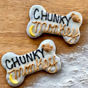 6 inch Chunky Monkey Bone dog treat