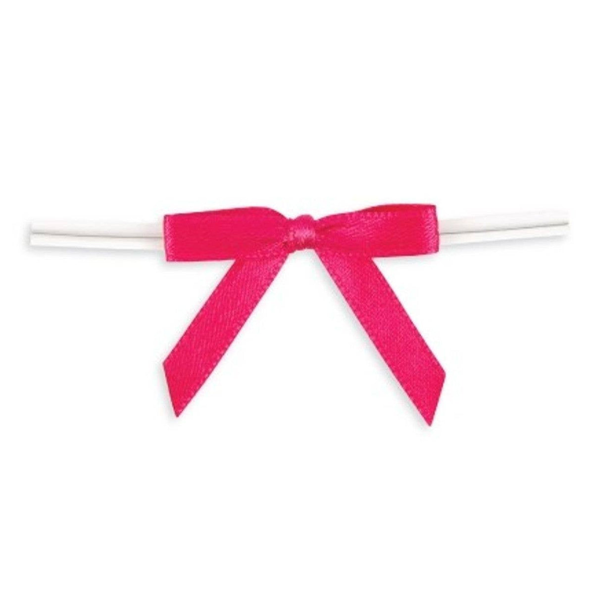Mini Satin Twist Tie Bows