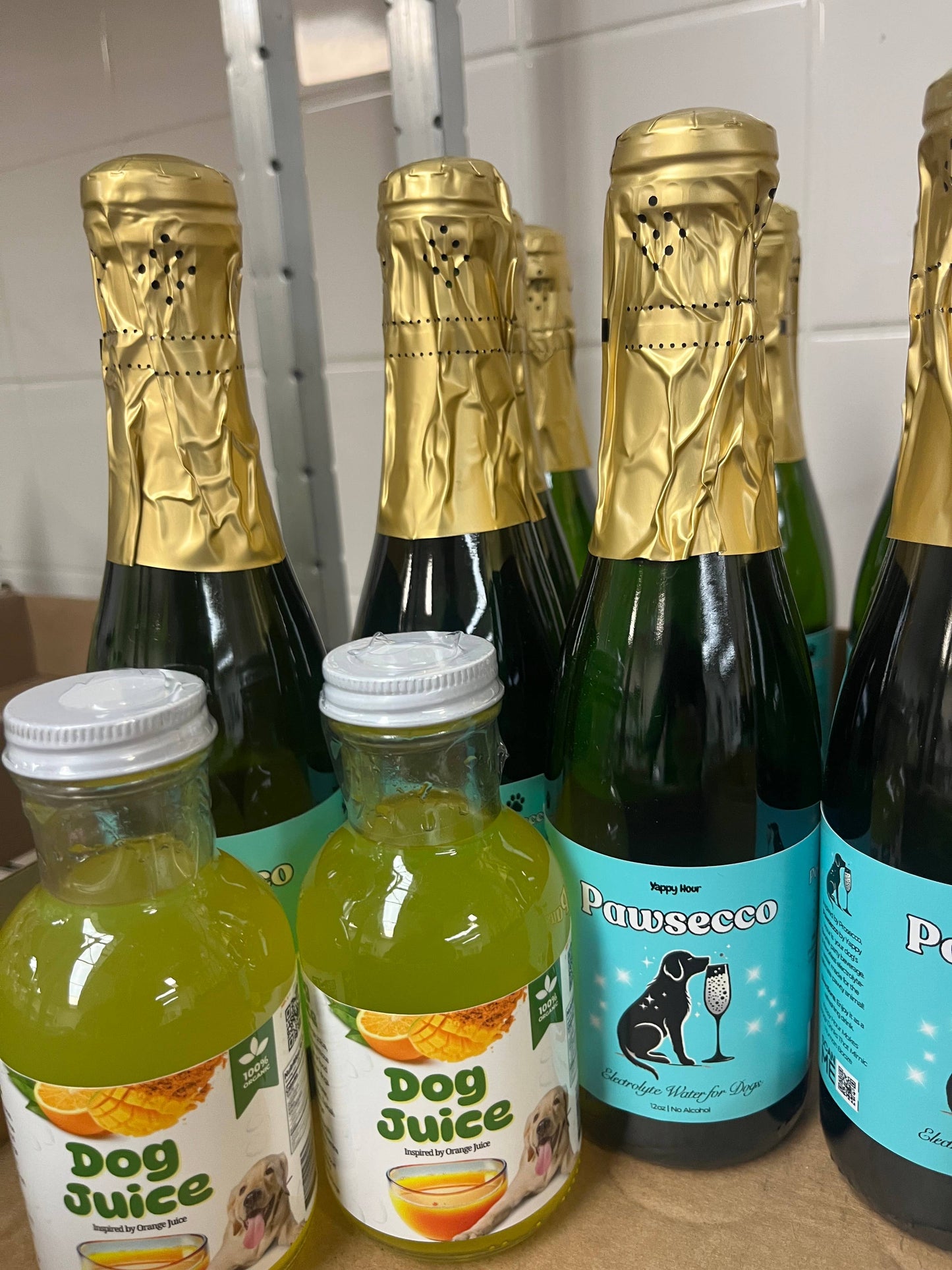🍾🍊🐶 Yappy Hour™ Fur Mosa Mimosa Kit for Dogs 🥂🐾