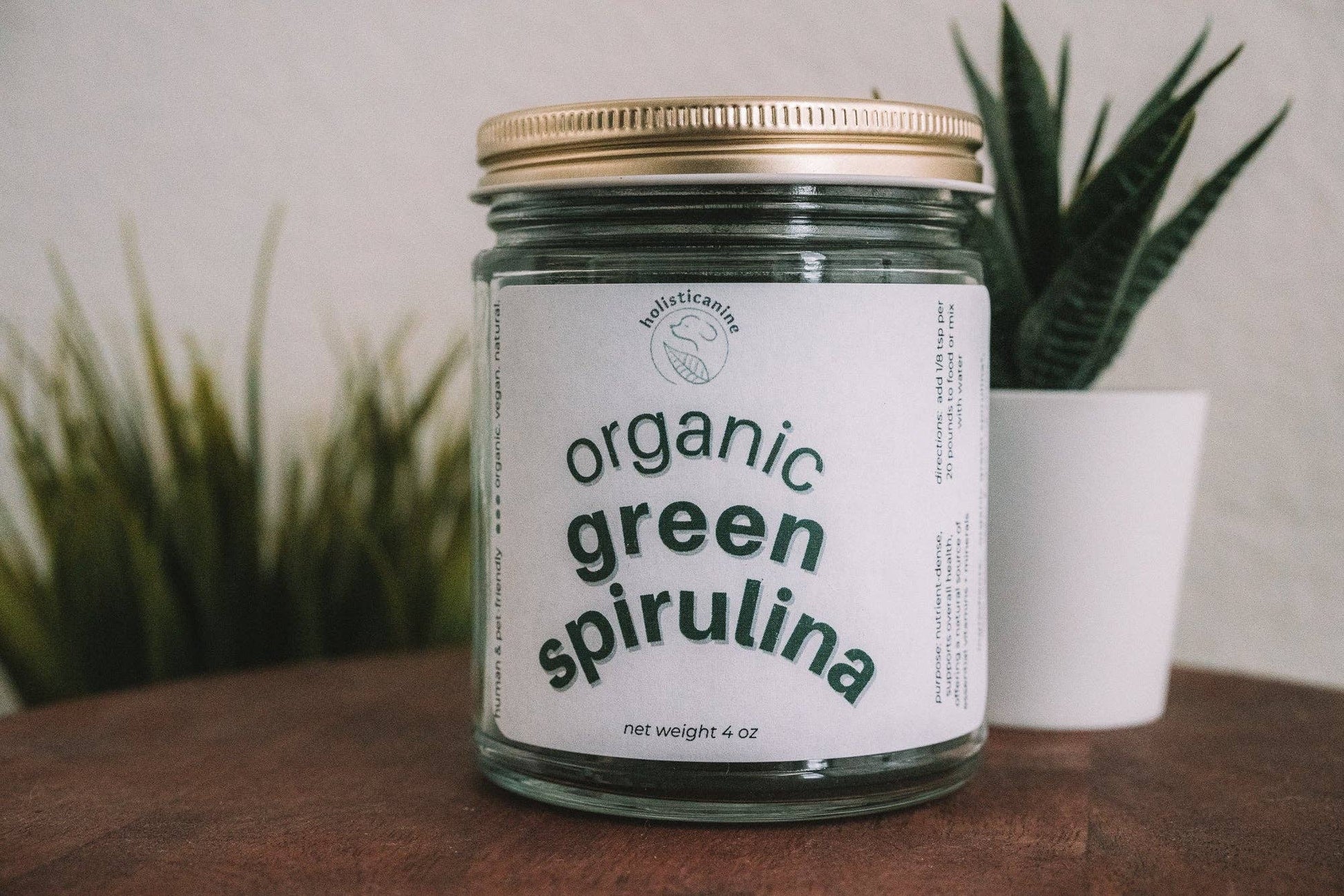 Organic Green Spirulina