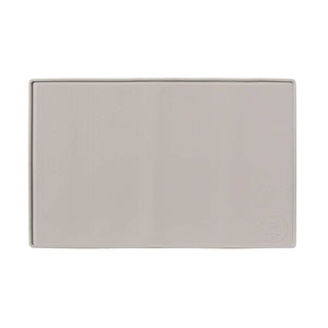 Gray Silicone Mess Free Pet Placemat