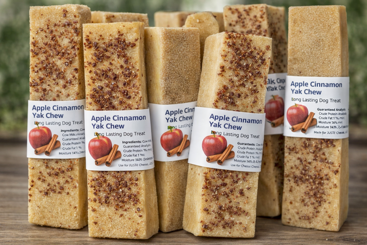 Dog Cheese Chew - Cinnamon Apple  - Himalayan Yak