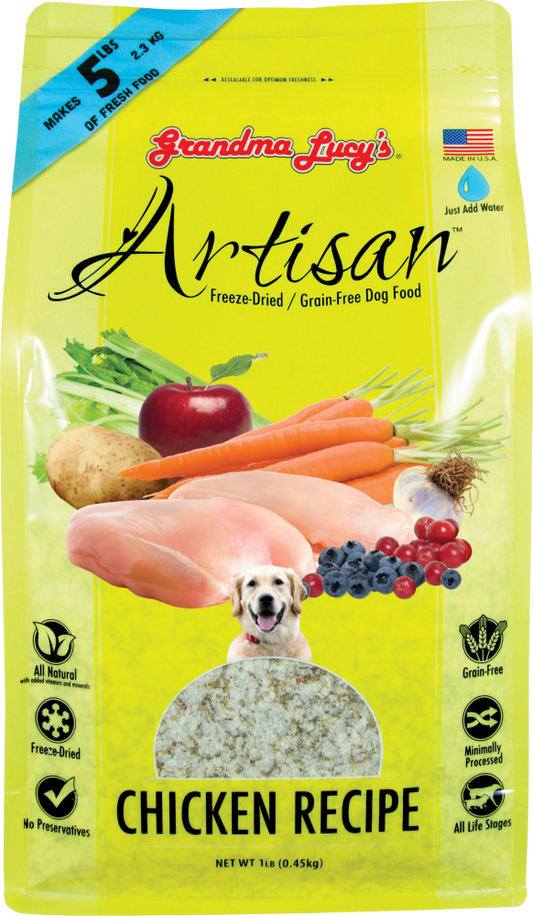 Artisan Chicken Dog Food – 1lb