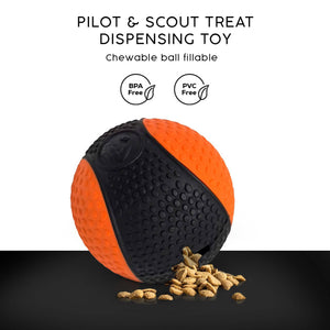 Pilot & Scout Chew N Play Treat Dispensing Dog Toy