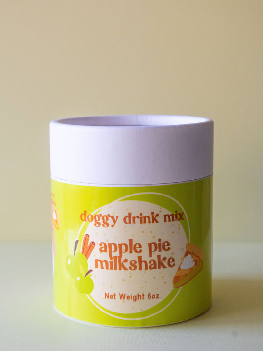 Apple Pie Milkshake - Fall Drink Mix for Dogs