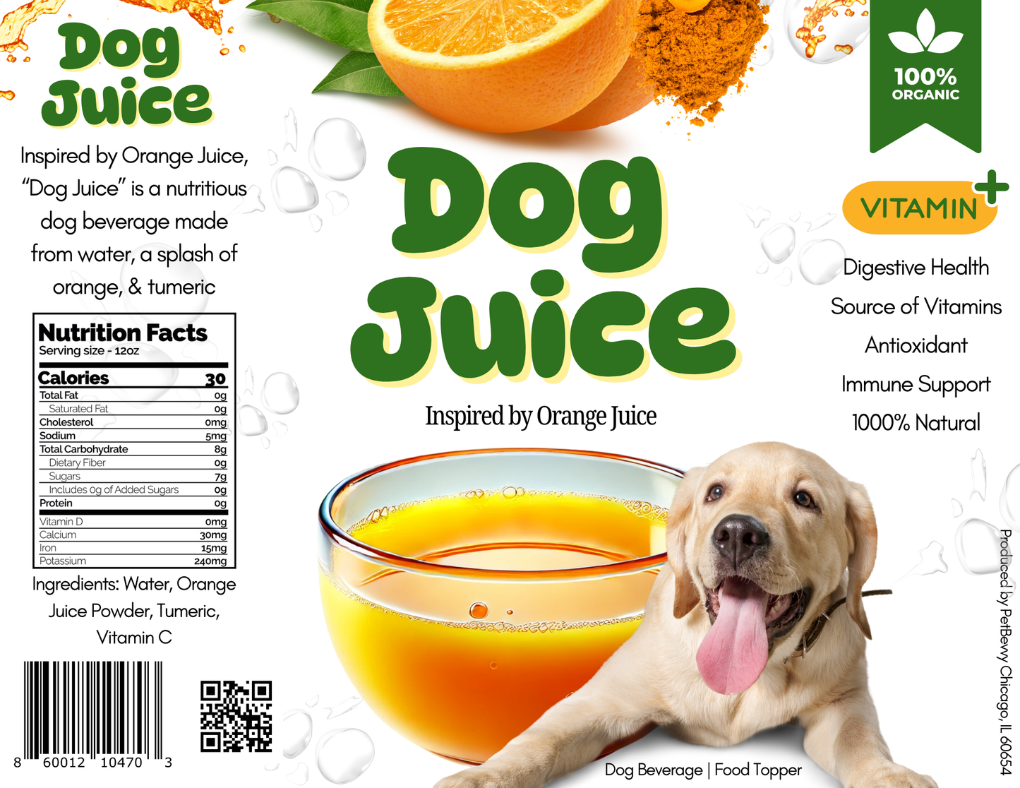🍾🍊🐶 Yappy Hour™ Fur Mosa Mimosa Kit for Dogs 🥂🐾