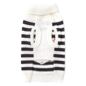 Stripe Snowman Sweater