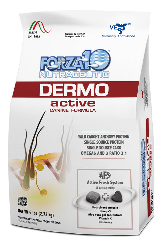 Forza10 Active Dermo Dry Dog Food, For Allergies and Itching