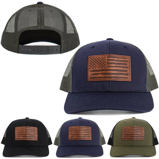 🦅🧢Flag Patch Mesh Ballcap