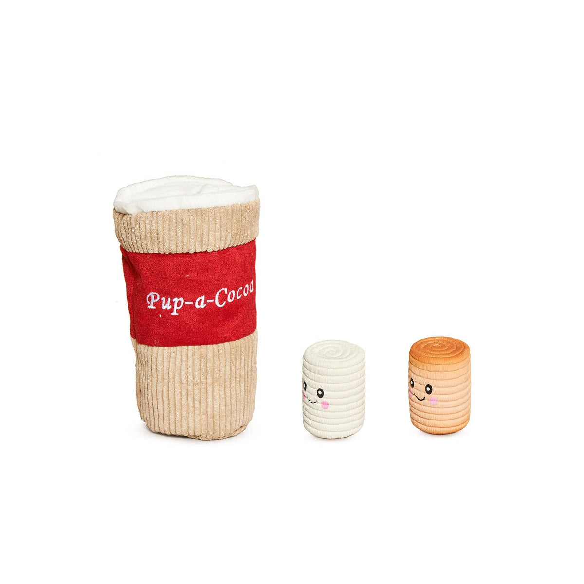☕🐾 HuggleSnuffles Pup-a-Cocoa Enrichment Toy