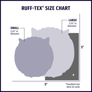 Dottie Cow Ruff-Tex® Ball Dog Toy