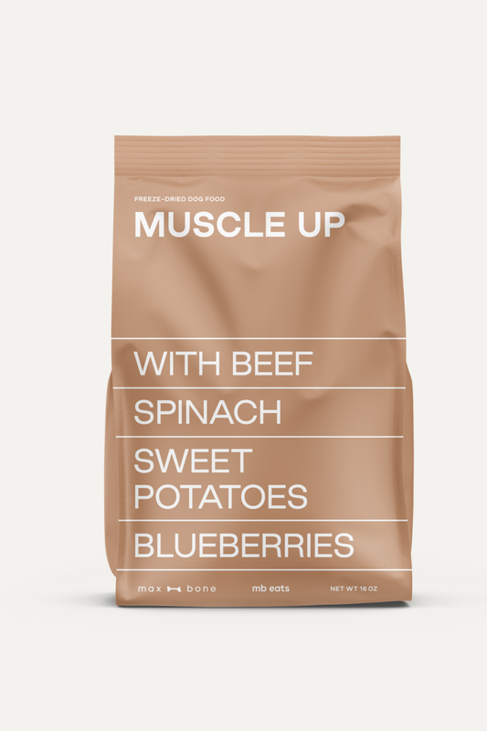 MUSCLE UP Beef Freeze-Dried Meal for Dogs