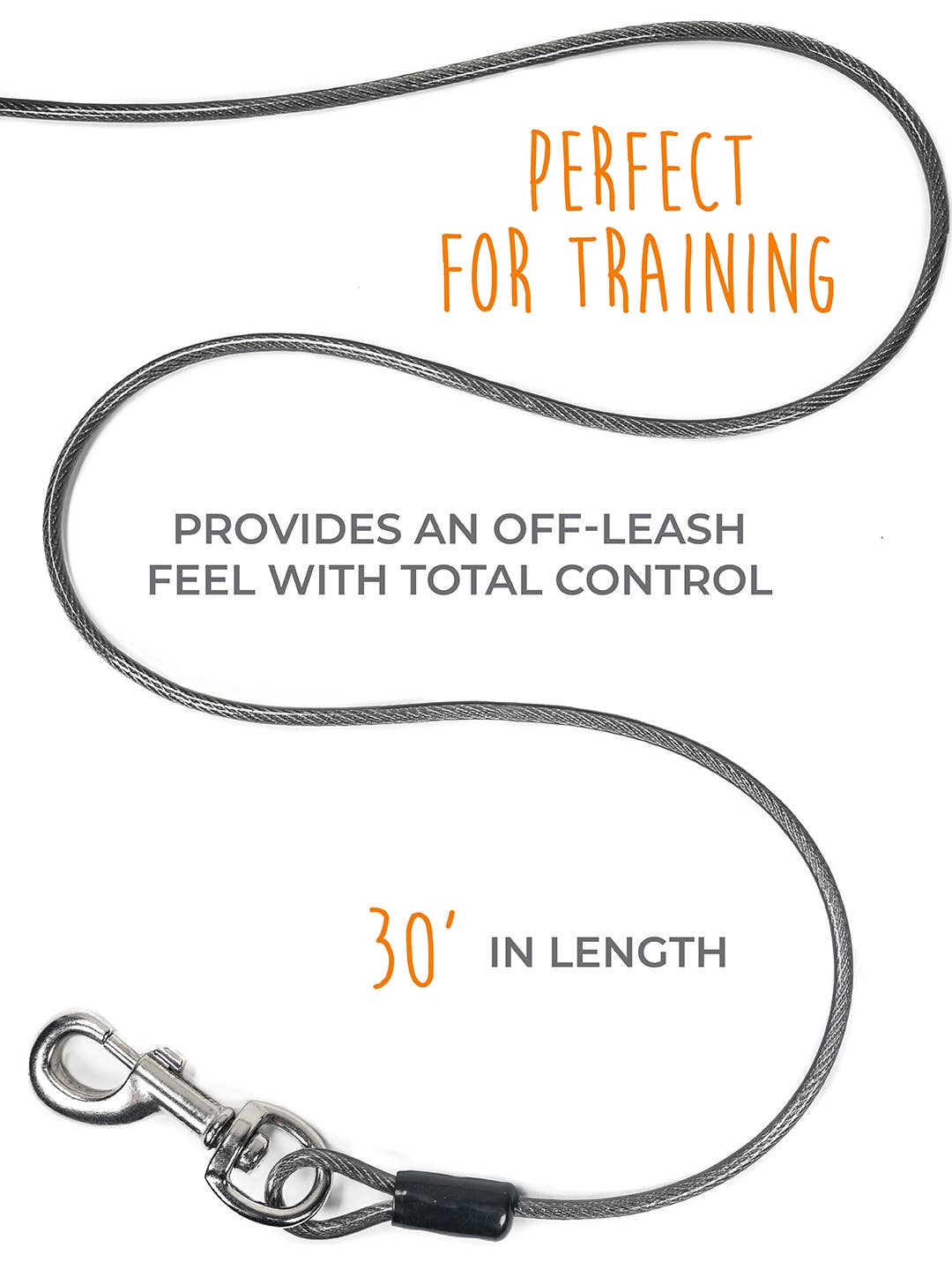 Mighty Paw 30-Foot Tie-Out Cable for Dogs 🐶🌳