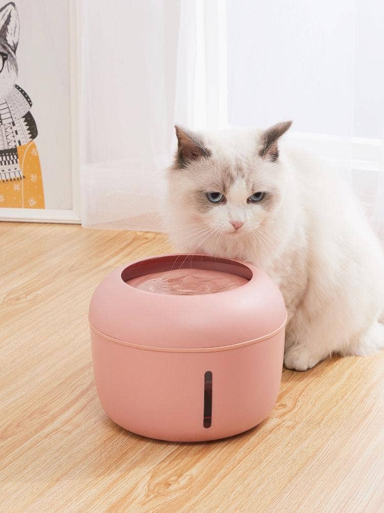 🐾💙Pet Life Moda-Pure Ultra-Quiet Dog & Cat Fountain Waterer