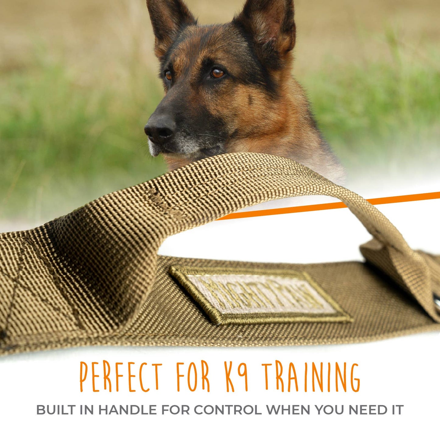 🛡️ Mighty Paw Tactical Dog Collar – Heavy-Duty Control for Powerful Pups 🐾
