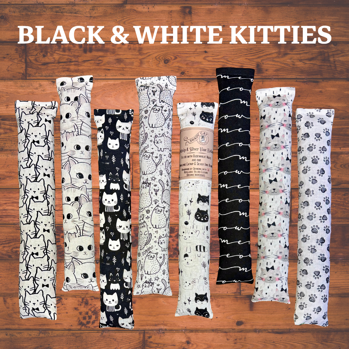 Catnip Silver Vine Kicker Cat Toy | TONS of NEW PATTERNS!!