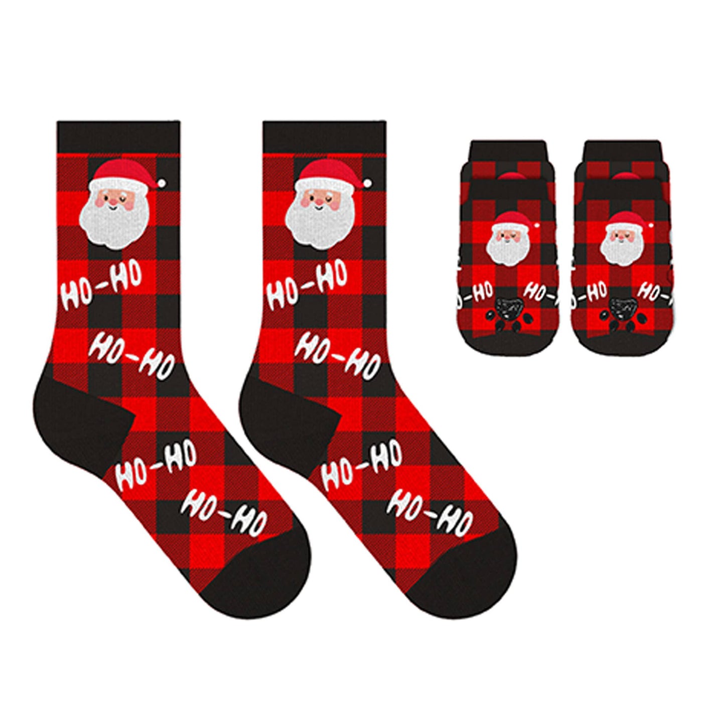 🎅🐾 Holiday 2026 Matching Pet And Owner Fun Socks - Santa