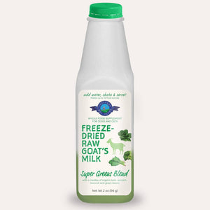 Super Greens Blend Freeze-Dried Raw Goat Milk Topper