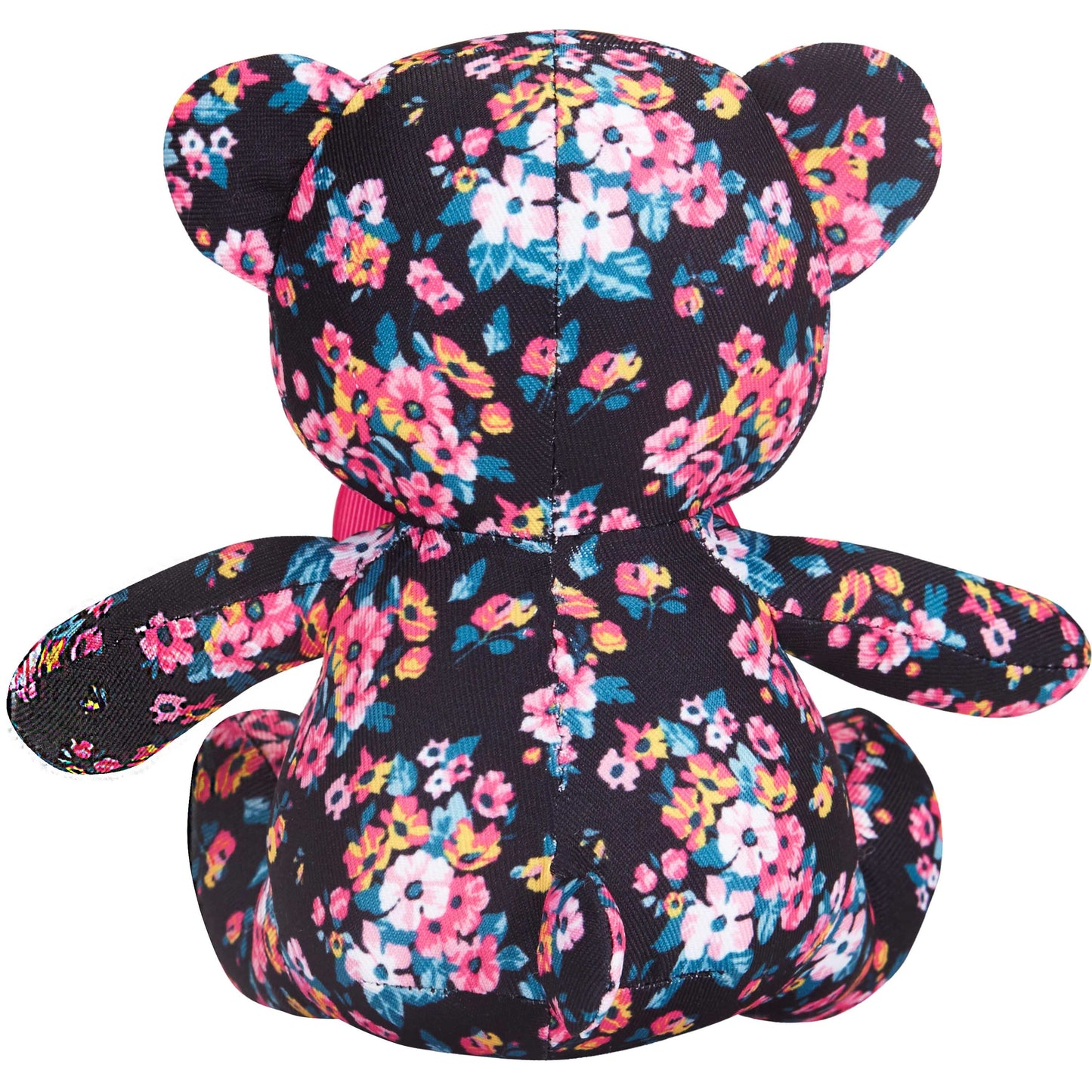 3 Colors, 6" Made Well Floral Print Bear Dog Toy