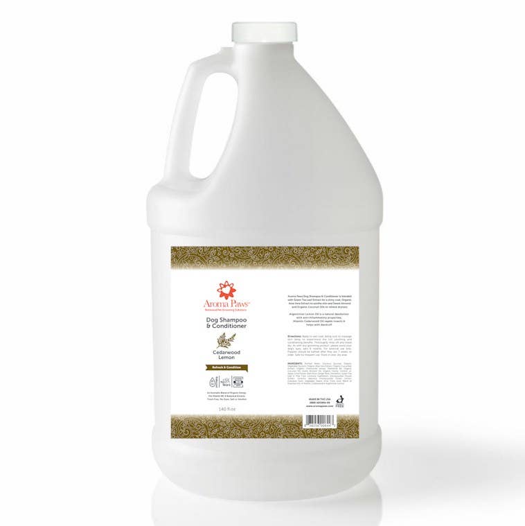 Cedarwood Lemon Dog Shampoo & Conditioner - Gallon