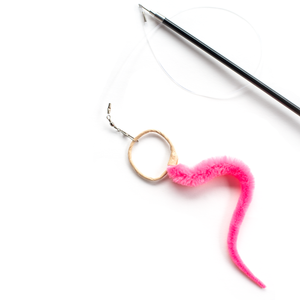 A-Lure-Ring - with Tail Wand Attachment toy