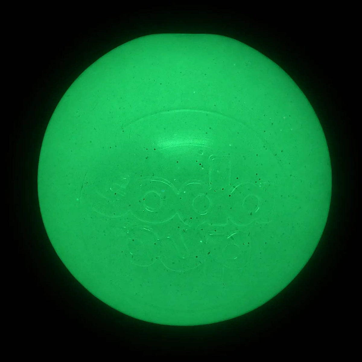 ✨🐶SodaPup Glow in the Dark Glitter Ball 2-Pack – Soft Fetch & Treat Dispensing Dog Toys
