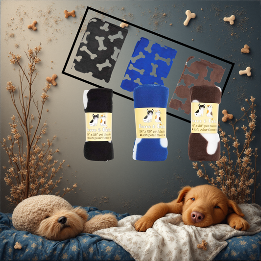Polar Fleece Pet Blankets, 24x28