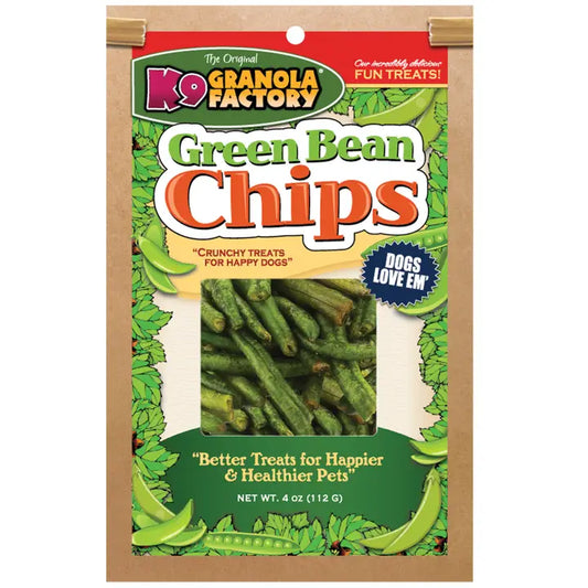 Green Bean Chips For Dogs, 4oz