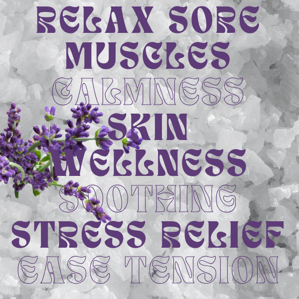 💜 Sacred Calm Lavender Bath Soak