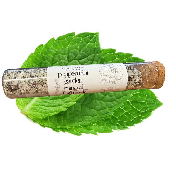 🌿Peppermint Garden Botanical Mineral Bath Soak Salts