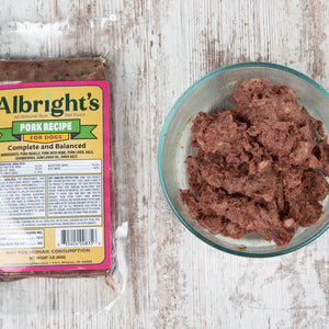 Pork Complete - Albright's Raw Recipe for Dogs