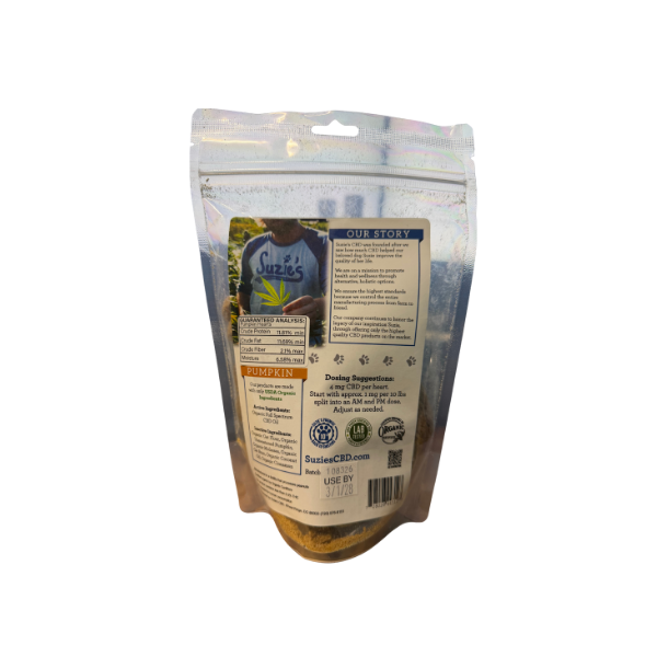 💚🐶 Suzie's CBD Hearts – USDA Organic CBD Dog Treats