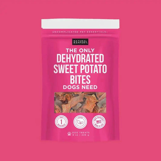 The Only Dehydrated Sweet Potato Chews Dogs Need