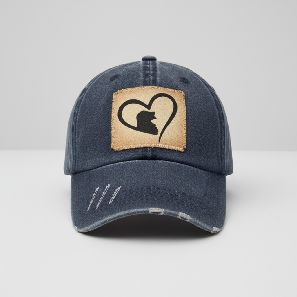 DOG HEART TRUCKER HAT